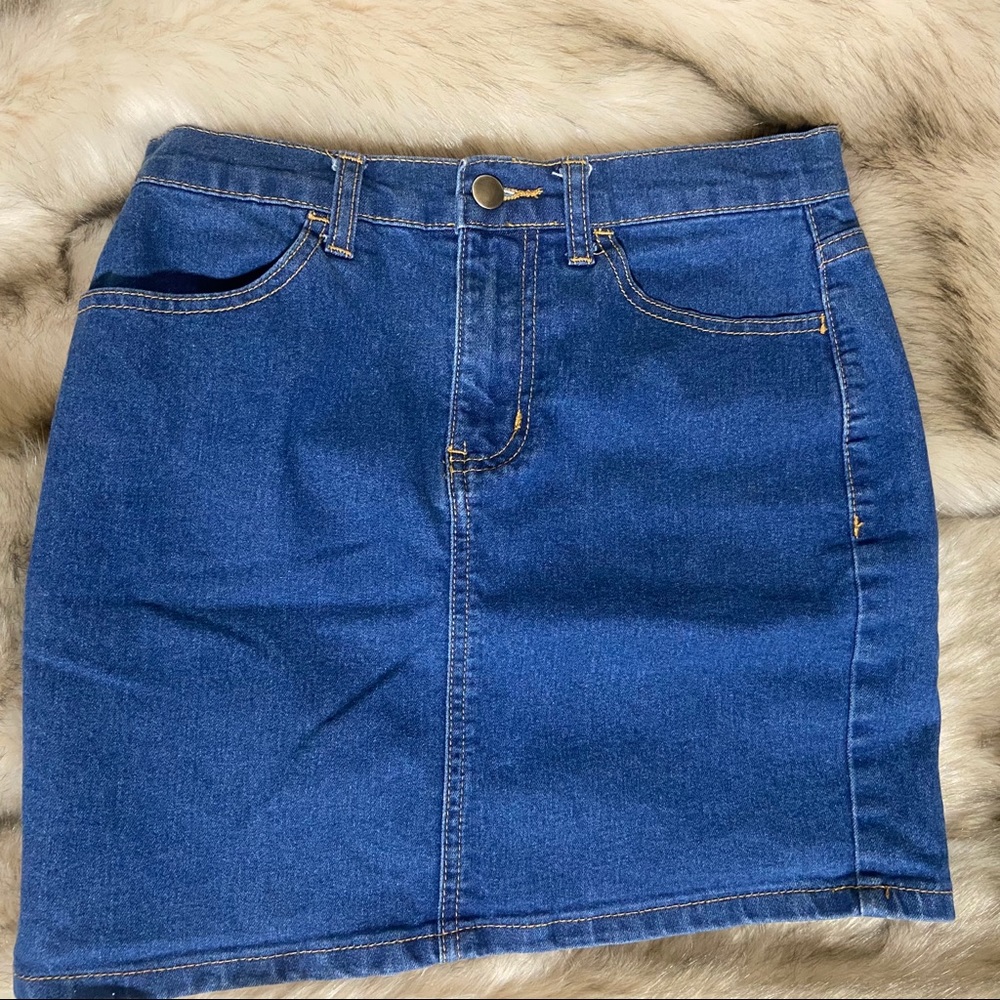 Jean skirt